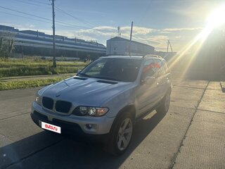 2005 BMW X5 3.0i I (E53) Рестайлинг, серебристый, 990000 рублей, вид 2