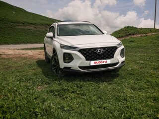 2019 Hyundai Santa Fe IV, белый, 3490000 рублей, вид 1