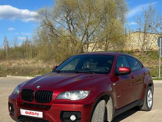 2010 BMW X6 35i 6-speed I (E71), красный, 1390000 рублей, вид 4