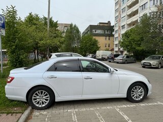 2006 Toyota Mark X I Рестайлинг, белый, 390000 рублей, вид 2