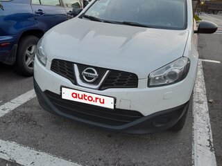 2013 Nissan Qashqai I Рестайлинг, белый, 1190000 рублей, вид 1