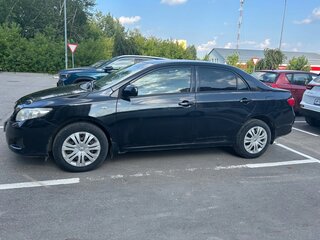 2008 Toyota Corolla AMT X (E140, E150), чёрный, 670000 рублей, вид 4