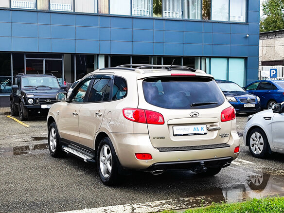 2007 Hyundai Santa Fe II, бежевый - вид 7