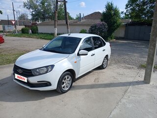 2019 Lada (ВАЗ) Granta I Рестайлинг, белый, 678000 рублей, вид 1