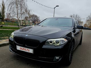 2011 BMW 5 серии 530d xDrive VI (F10/F11/F07), чёрный, 1800000 рублей, вид 1