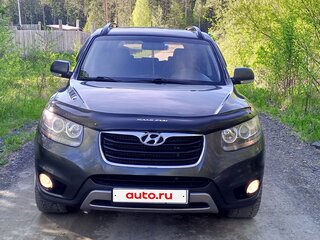 2012 Hyundai Santa Fe II Рестайлинг, серый, 1330000 рублей, вид 2