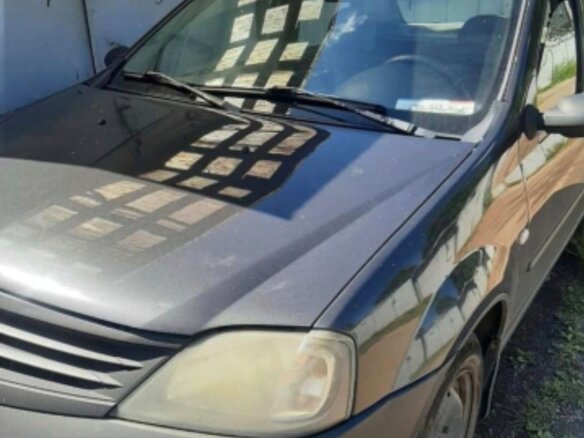 2008 Renault Logan I, серый, 300000 рублей - вид 3