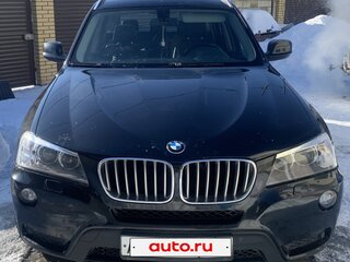 2012 BMW X3 30d xDrive II (F25), чёрный, 2485000 рублей, вид 1