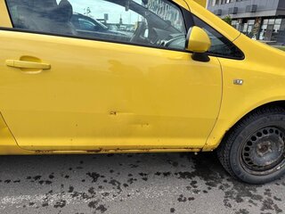 2008 Opel Corsa D, жёлтый, 310000 рублей, вид 5