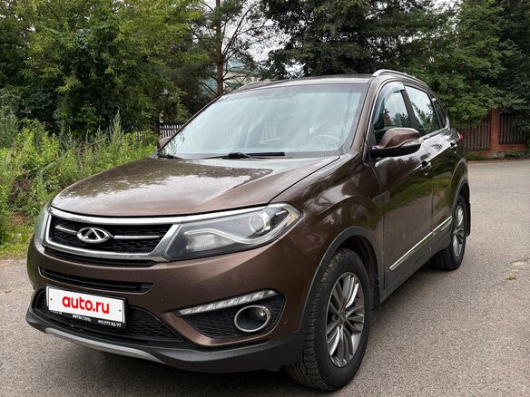 2017 Chery Tiggo 5 I Рестайлинг, коричневый, 670000 рублей