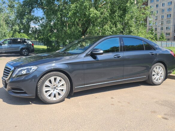 2013 Mercedes-Benz S-Класс 500 Long VI (W222, C217), чёрный, 2800000 рублей