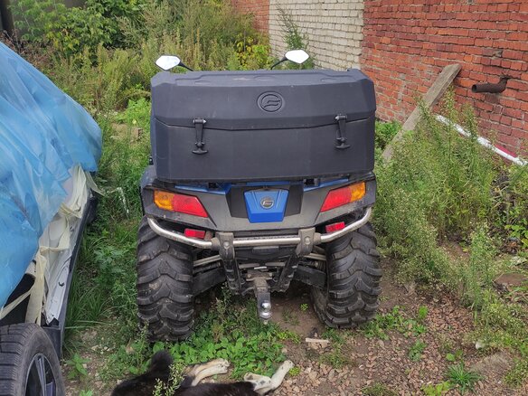 2015 CFMoto CF800-X8, синий - вид 4