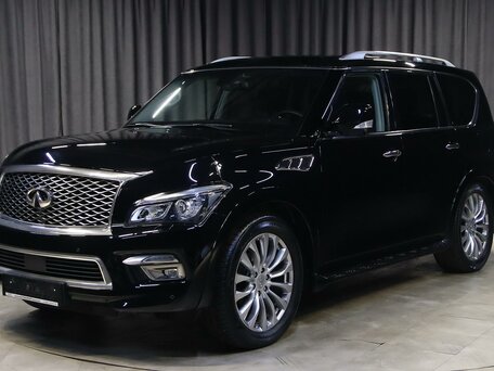2015 Infiniti QX80 I Рестайлинг, чёрный, 1999000 рублей, вид 1
