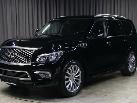 2015 Infiniti QX80 I Рестайлинг, чёрный, 1999000 рублей