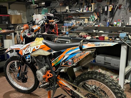 2023 Kayo K1 250 MX, белый, 80000 рублей, вид 2