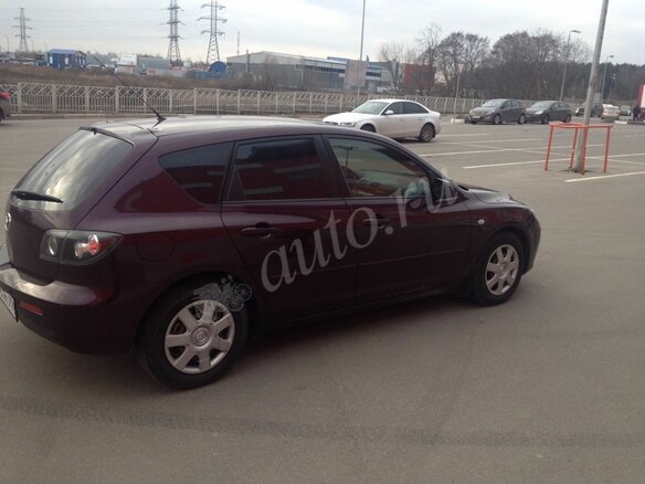 2007 Mazda 3 I (BK) Рестайлинг, красный - вид 9