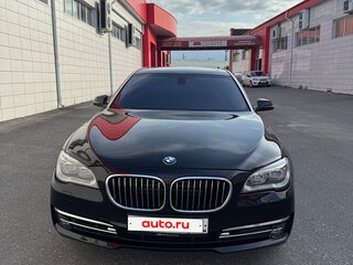 2014 BMW 7 серии Long 750Li xDrive V (F01/F02/F04) Рестайлинг, чёрный, 2850000 рублей, вид 1