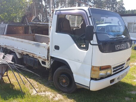 1994 Isuzu Elf (N-series), белый, 400000 рублей, вид 3