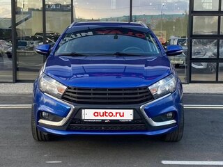 2020 Lada (ВАЗ) Vesta SW I, синий, 1100000 рублей, вид 2