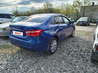 2019 Lada (ВАЗ) Vesta I, синий, 1050000 рублей, вид 5