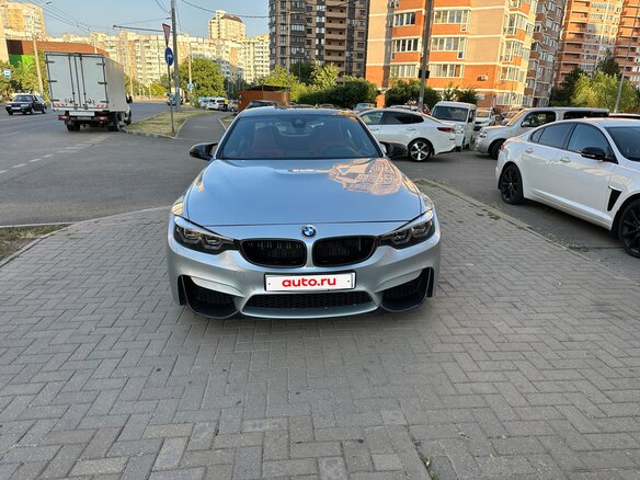 2017 BMW M4 F82/F83 Рестайлинг, серебристый, 6000000 рублей - вид 1