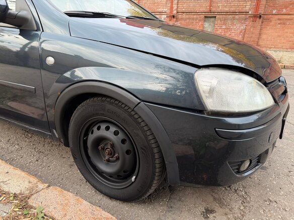 2005 Opel Corsa C Рестайлинг, серый, 300000 рублей - вид 14