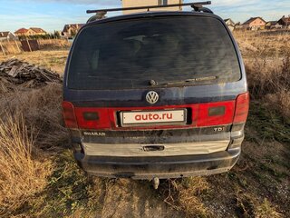 2001 Volkswagen Sharan I Рестайлинг, синий, 450000 рублей, вид 5