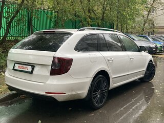 2014 Skoda Superb DSG II Рестайлинг, белый, 1450000 рублей, вид 5
