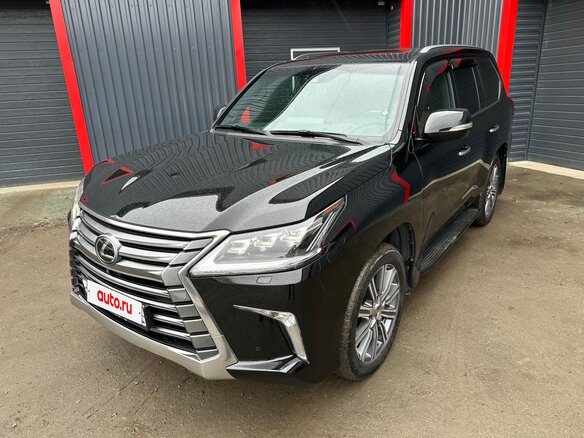 2016 Lexus LX 570 III Рестайлинг 2, чёрный, 8399000 рублей - вид 1