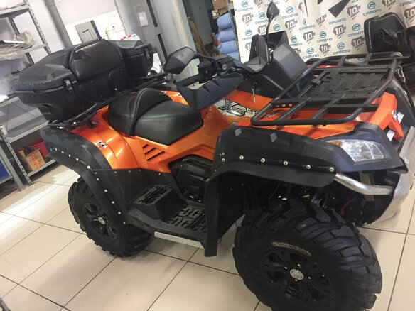 2016 CFMoto CF800-X8, оранжевый - вид 1