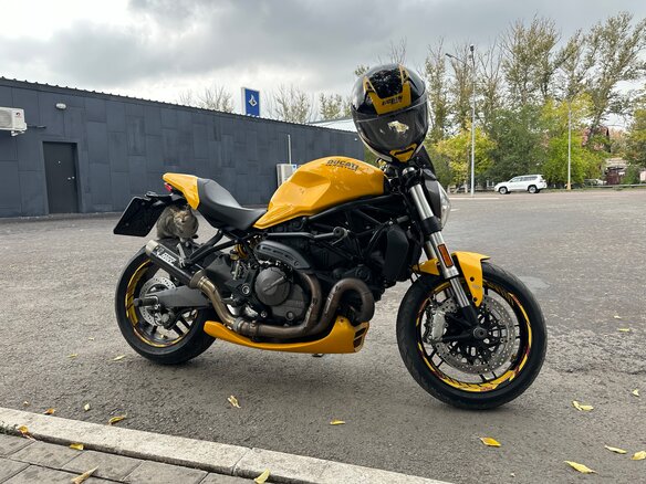 2018 Ducati Monster 821, жёлтый, 1000000 рублей - вид 6