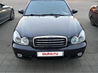 2006 Hyundai Sonata ТагАЗ IV (EF) Рестайлинг, чёрный, 650000 рублей, вид 1