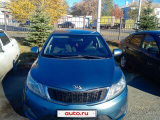 2013 Kia Rio III, голубой, 820000 рублей, вид 3