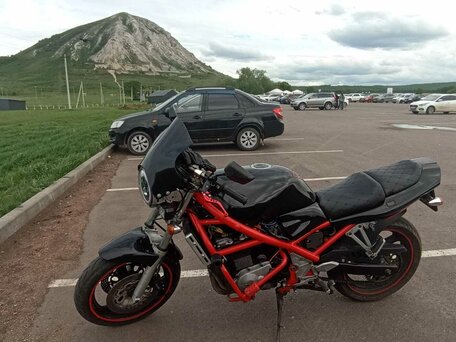 1992 Suzuki Bandit GSF 400, красный, 210000 рублей, вид 4
