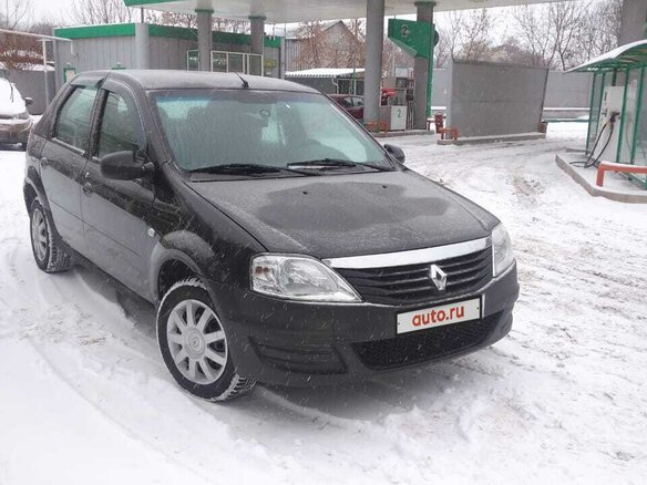 2013 Renault Logan I Рестайлинг, чёрный