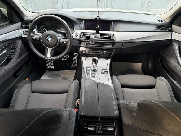 2016 BMW 5 серии 528i xDrive VI (F10/F11/F07) Рестайлинг, белый, 2800000 рублей - вид 9