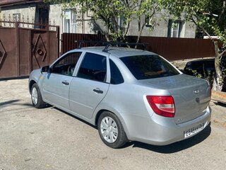 2012 Lada (ВАЗ) Granta I, серебристый, 385000 рублей, вид 4