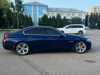 2015 BMW 5 серии 520d VI (F10/F11/F07) Рестайлинг, синий, 2120000 рублей, вид 3