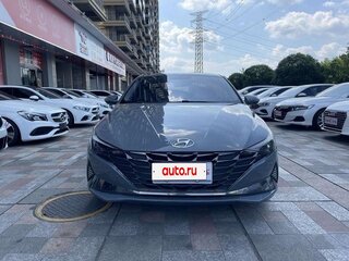 2022 Hyundai Elantra VII (CN7), серый, 1280000 рублей, вид 2