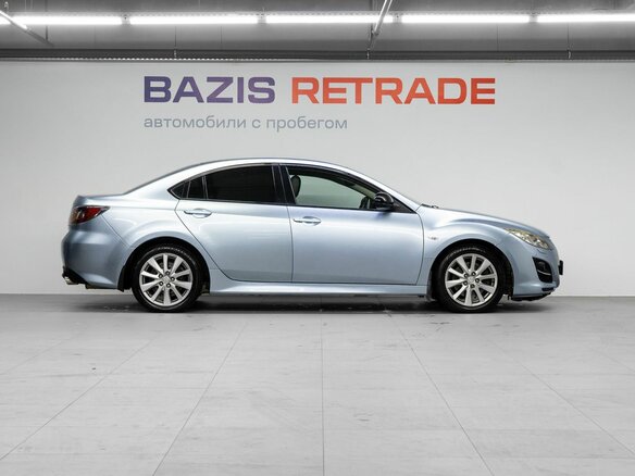 2011 Mazda 6 II (GH) Рестайлинг, голубой - вид 3