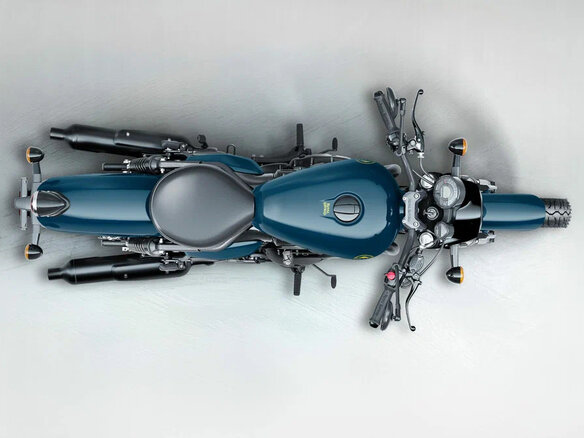 2026 Royal Enfield Shotgun, синий, 723000 рублей - вид 13