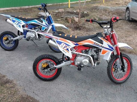 2025 Ataki Start YX125, синий, 69999 рублей, вид 1