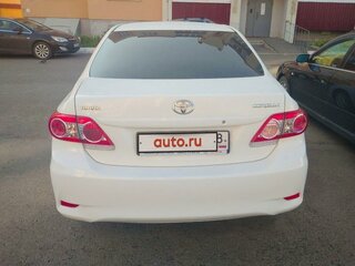 2013 Toyota Corolla X (E140, E150) Рестайлинг, белый, 1290000 рублей, вид 3
