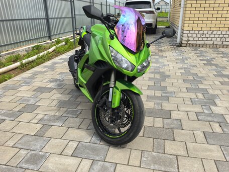 2013 Kawasaki Z 1000SX, зелёный, 580000 рублей, вид 1