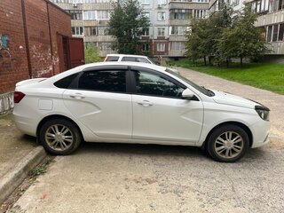 2018 Lada (ВАЗ) Vesta I, белый, 950000 рублей, вид 2