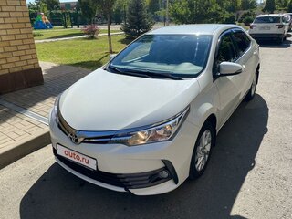 2016 Toyota Corolla XI (E160, E170, E180) Рестайлинг 1, белый, 1395000 рублей, вид 2
