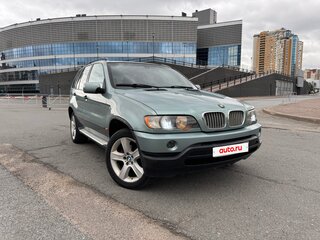 2002 BMW X5 3.0i I (E53), зелёный, 750000 рублей, вид 3