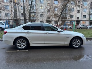 2013 BMW 5 серии 520d VI (F10/F11/F07) Рестайлинг, белый, 1690000 рублей, вид 4
