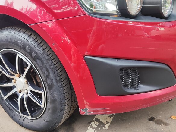 2013 Chevrolet Aveo II, красный - вид 8
