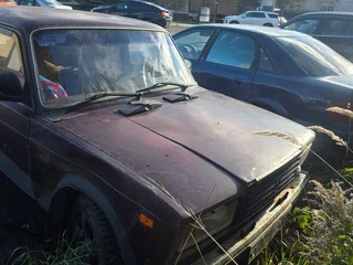 2006 Lada (ВАЗ) 2107, пурпурный, 40000 рублей, вид 1
